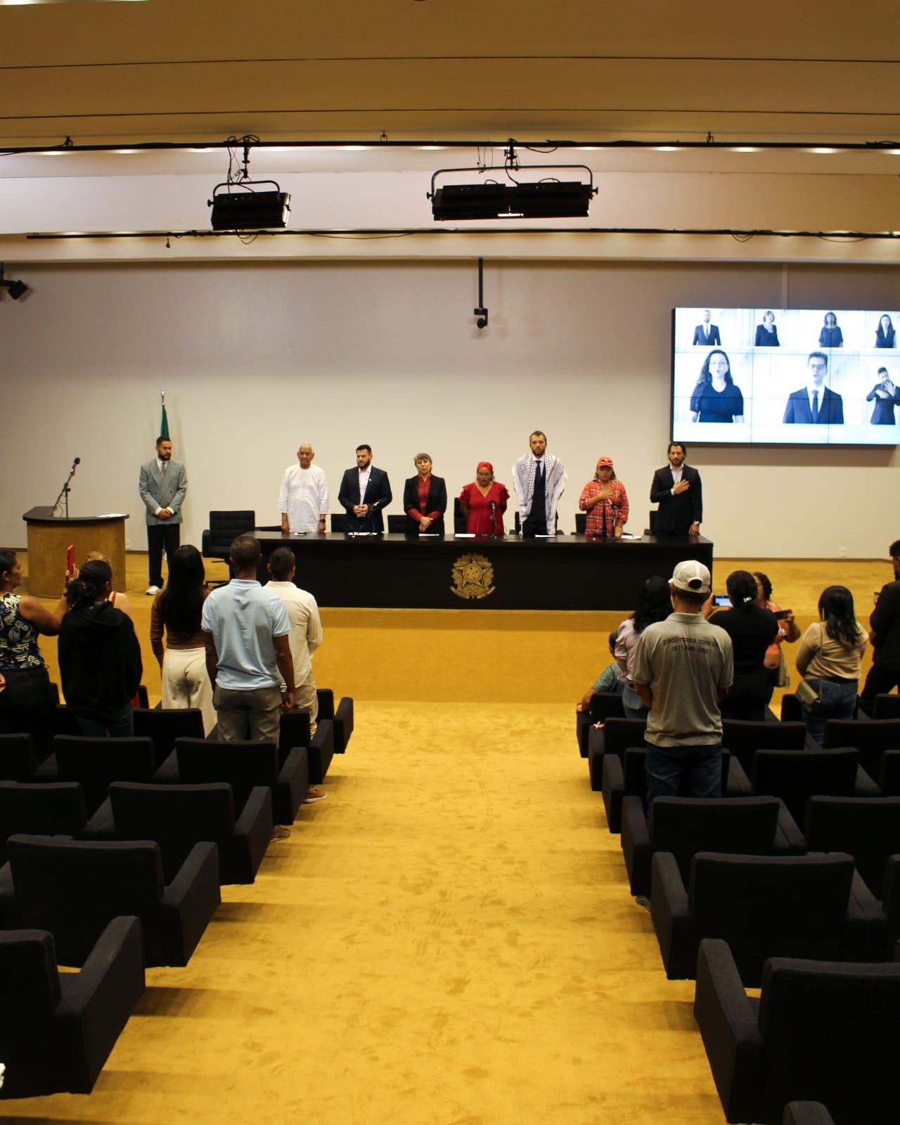 Cerimônia oficial